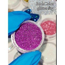 Глиттер для дизайна ногтей Richcolor Сиреневый №15