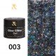 Глітерний гель-лак F.O.X glow glitter gel 003, 5 мл.