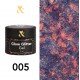 Глітерний гель-лак F.O.X glow glitter gel 005, 5 мл.