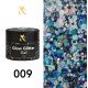 Глітерний гель-лак F.O.X glow glitter gel 009, 5 мл.