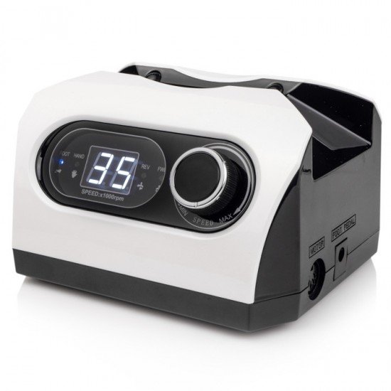 Фрезер для маникюра BUCOS ZS-717 PROFESSIONAL 35000 оборотов 65 ВТ (белый)