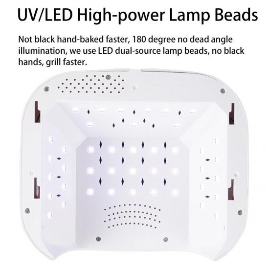 UV-LED ЛАМПА FASHION NAIL 99 ВТ с bluetooth колонкой