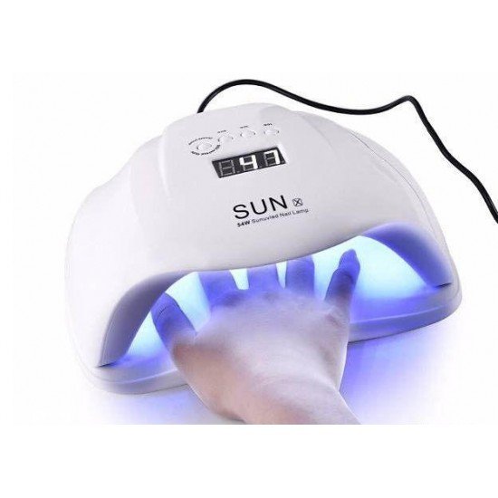 UV-LED ЛАМПА SUN X 54 ВТ (БЕЛАЯ)