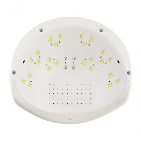 UV-LED ЛАМПА 50 ВТ с дисплеем (РОЗОВАЯ)
