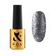 Гель-лак со слюдой F.O.X 7 мл. gold Brilliance 001