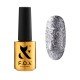 Гель-лак со слюдой F.O.X 7 мл. gold Brilliance 002