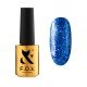 Гель-лак со слюдой F.O.X 7 мл. gold Brilliance 020