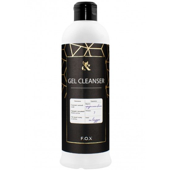 Жидкость для снятия липкости F.O.X  Cleanser, 500 мл.