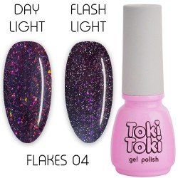 Гель-лак Toki-Toki Flakes № 004