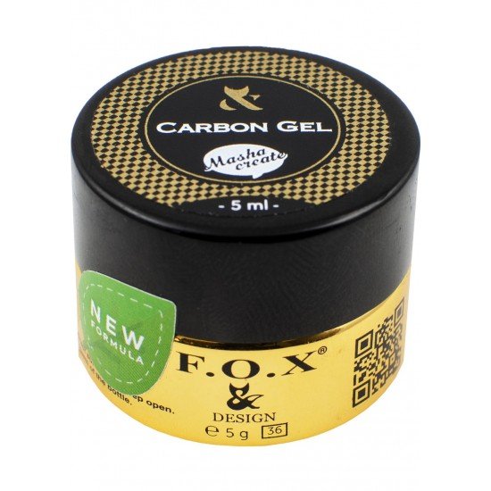 Гель для ремонта ногтевой пластины F.O.X Carbon gel, 5 мл.