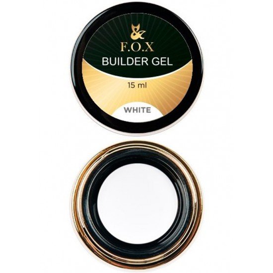 Конструирующий камуфлирующий F.O.X Builder gel White, 15 мл.