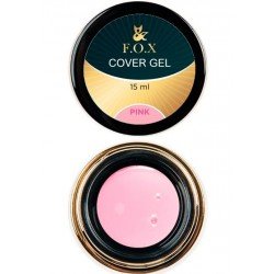 Камуфлирующий гель F.O.X Cover gel Pink, 15 мл.