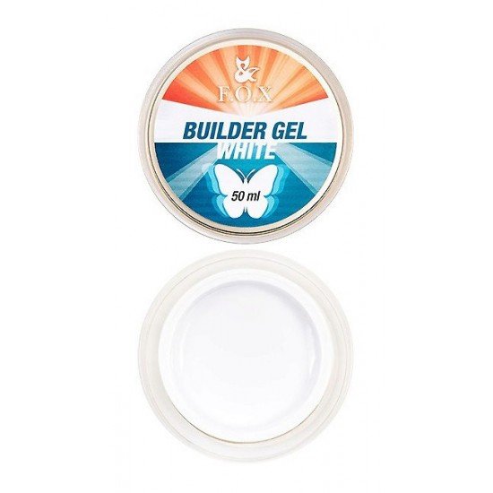 Конструирующий камуфлирующий F.O.X Builder gel White, 50 мл.