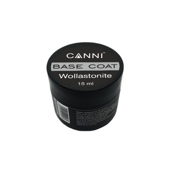 База восстанавливающая для гель-лака Canni Wollastonite Base Сoat Strong 15 мл. № 01s