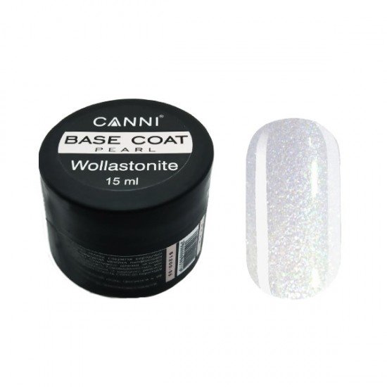 База восстанавливающая Canni Wollastonite Base Сoat Pearl 15 мл. № 05