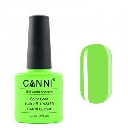 Гель-лак Canni № 003 неоновый салатовый