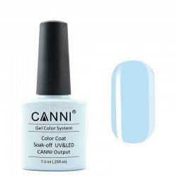 Гель-лак Canni № 038 светлый серо-голубой