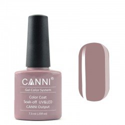 Гель-лак Canni № 049 серо-корычневый нюдовый