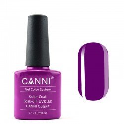 Гель-лак Canni № 085 насыщенный лиловый
