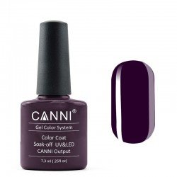 Гель-лак Canni № 100 фиолетово-черный