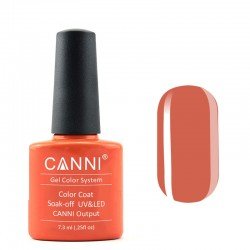 Гель-лак Canni № 107 пастельный лососевый