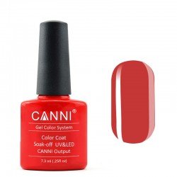 Гель-лак Canni № 108 классический красный