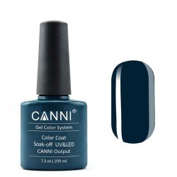 Гель-лак Canni № 126 темный бирюзово-зеленый