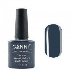Гель-лак Canni № 133 темный серый