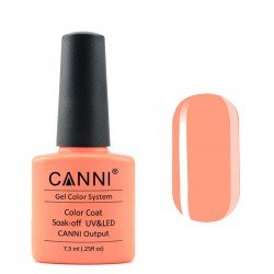 Гель-лак Canni № 141 пастельный оранжевый