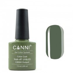 Гель-лак Canni № 150 зеленый хаки