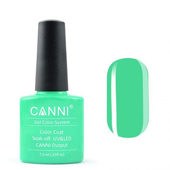 Гель-лак Canni № 159 яркая мята