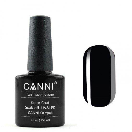 Гель-лак Canni № 161 черный