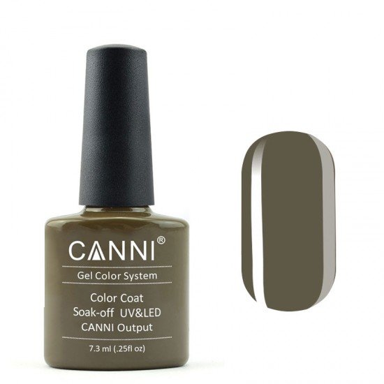 Гель-лак Canni № 169 темно-оливковый