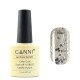 Гель-лак Canni № 183 прозрачный с серебристыми блестками