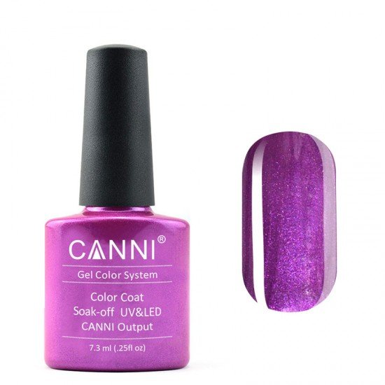 Гель-лак Canni № 193 сиреневый перламутр