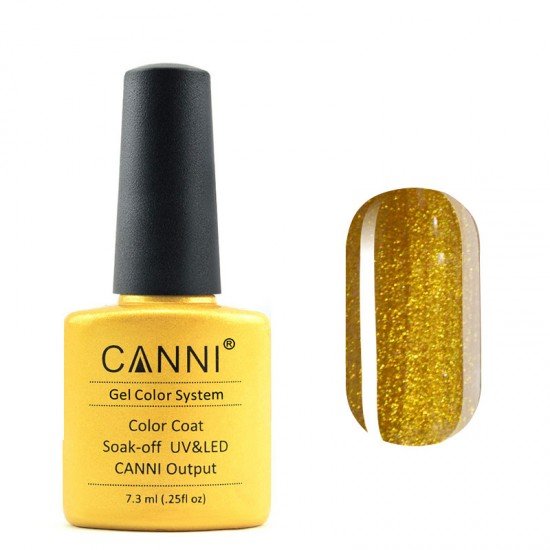Гель-лак Canni № 197 золото