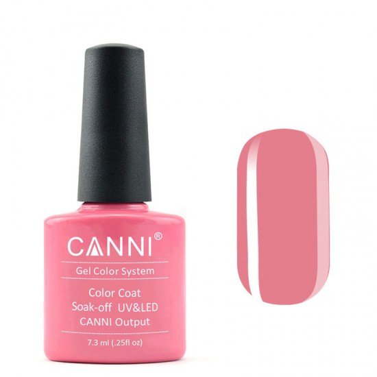 Гель-лак Canni № 234 пастельный темно-розовый