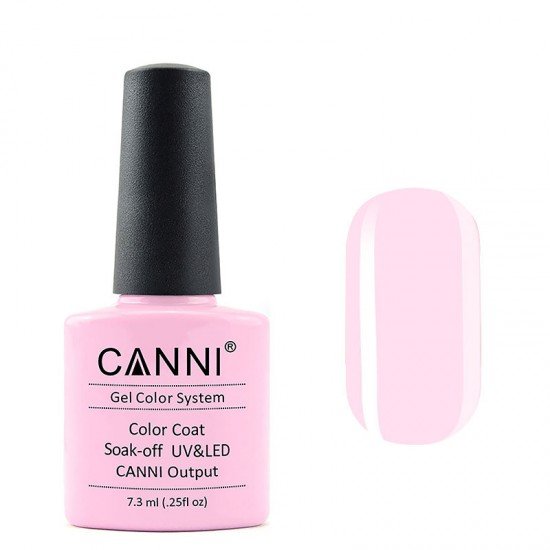 Гель-лак Canni № 243 светлый розовый