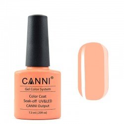 Гель-лак Canni № 249 бледно оранжевый