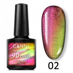 Гель-лак Canni 9D Galaxy Cat Eye № 02