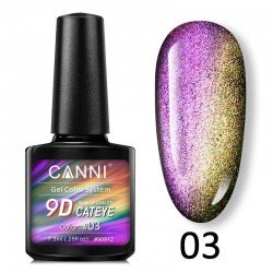 Гель-лак Canni 9D Galaxy Cat Eye № 03