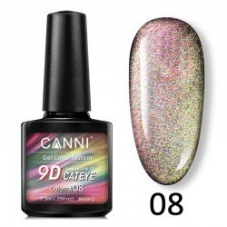 Гель-лак Canni 9D Galaxy Cat Eye № 08
