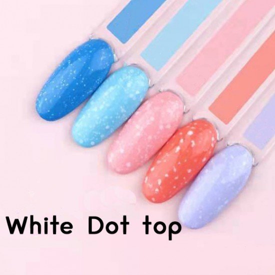 Топ без липкого шару Toki-Toki White Dot Top