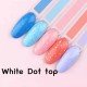 Топ без липкого шару Toki-Toki White Dot Top