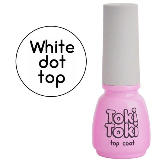Топ без липкого шару Toki-Toki White Dot Top