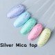 Топ без липкого слоя Toki-Toki Silver Mica Top