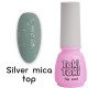 Топ без липкого слоя Toki-Toki Silver Mica Top