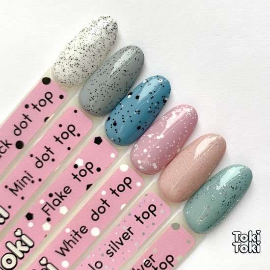 Топ без липкого слоя Toki-Toki Silver Mica Top