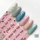 Топ без липкого слоя Toki-Toki Silver Mica Top