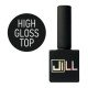 Топ без липкого слоя JiLL High Gloss 9 мл.